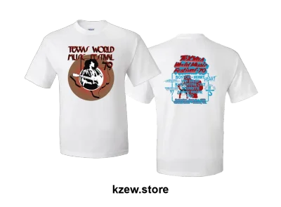 KZEW 1979 TEXXAS JAM Short Sleeve T-Shirts