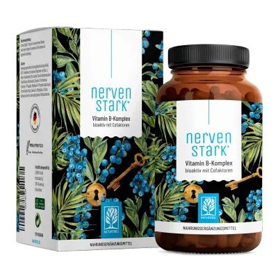 Nervenstark: Vitamin B-Komplex hochdosiert