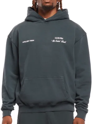 Signature Hoodie - Washed Grey