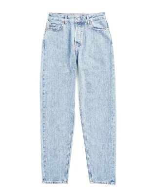 Le Jean Curvy Brenda coton regen-recyclé Bleu light