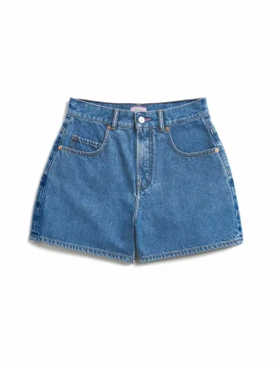 Le Short Brenda coton regen-recyclé Bleu medium