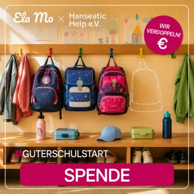 Ela Mo × Hanseatic Help e.V. | Guter Schulstart