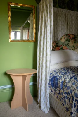 The Ruth MDF console table (with the option of adding a tablecloth!)