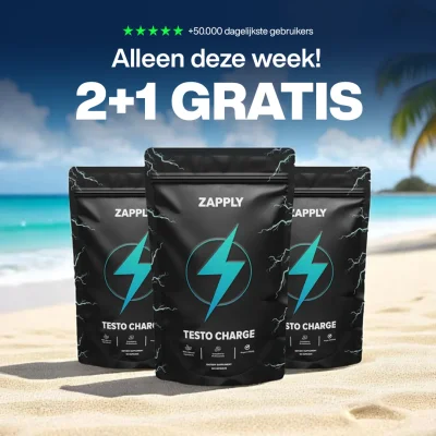Back To The Gym Sale: Testo Charge 2+1 Gratis