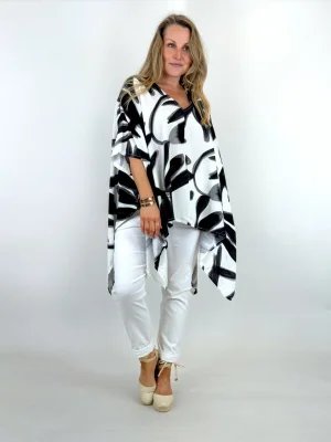 Made in Italy | Willow Top| Black