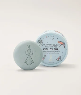 Shampoing en barre CIEL D'AZUR - Cheveux secs et abîmés
