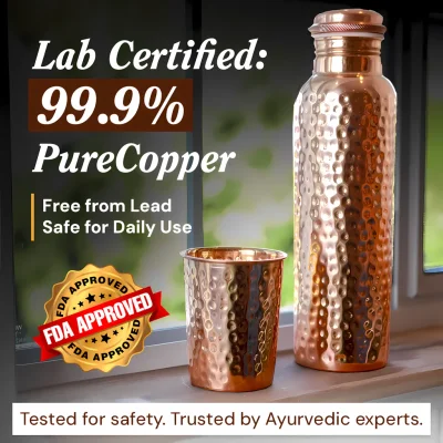 Himalayan Ayurvedic Pure Copper Bottle