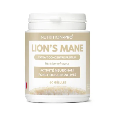 LION'S MANE (HERICIUM) - 60 GÉLULES