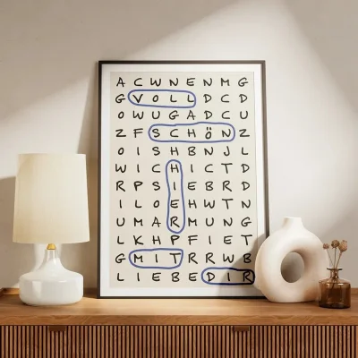 Poster "Gesucht, Gefunden"