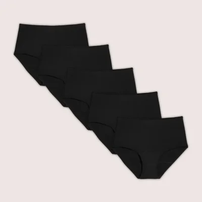 TENA 5 Pack Soft Cotton Underwear