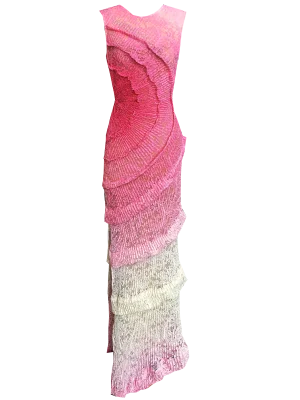 Spiral Dress Floor Length
