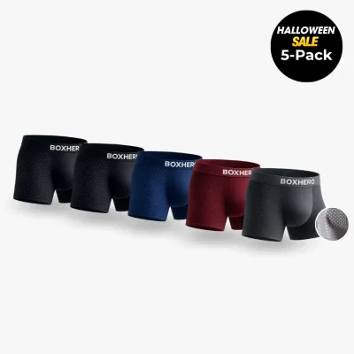 Boxers Reinvented: Sustainable Comfort That Moves With You - 5-PACK