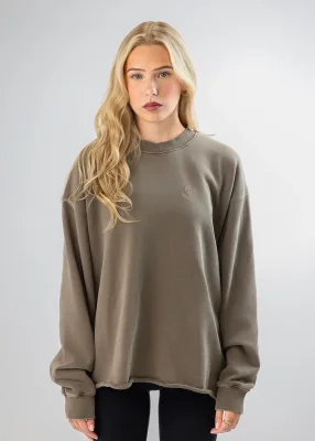 "Lil Ghost" Long-Sleeve (Vintage Brown)