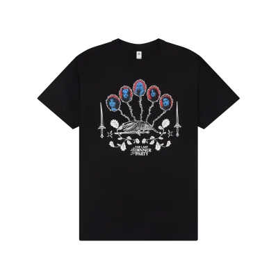 Illustration Logo Black T-Shirt
