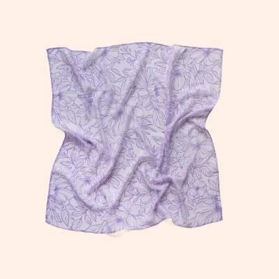 Playcycle speeldoek medium - 65cm - Botanicals Lila
