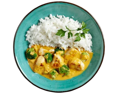 Gelbes Curry "Butter Chicken Style"