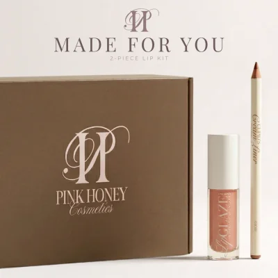 Pink Honey Made For You Lip Kits 2-Piece Set