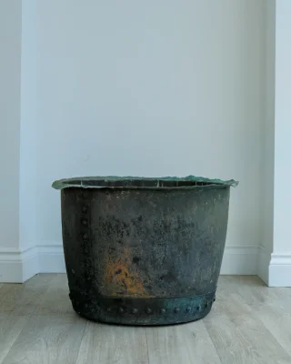Large Copper Garden Planter — One-Off