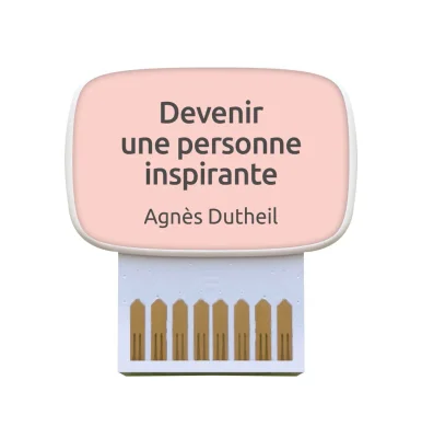 Carte de coaching "Devenir une personne inspirante"