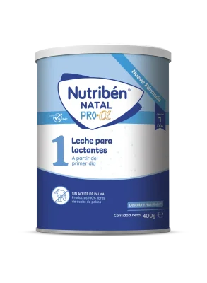 Nutribén® Natal Pro-α:  Leche de fórmula para recién nacido 400 gr