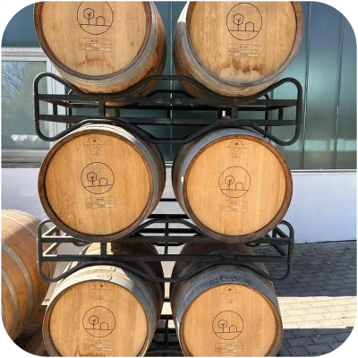 Leeres vorbelegtes Holzfass 100 Liter oder 220 Liter  (Selbstabholung / Versand auf Anfrage)