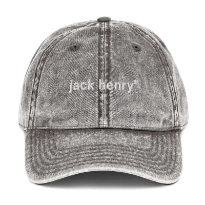 Jack Henry Vintage Twill Cap