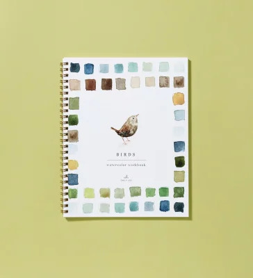Birds Watercolor Workbook