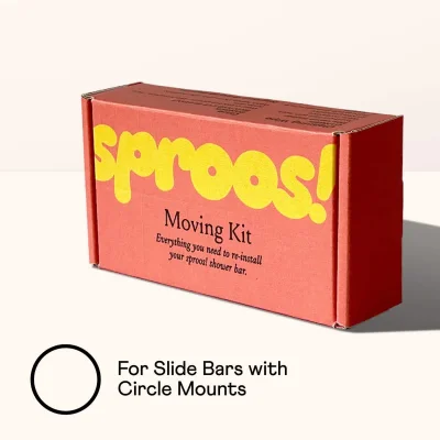 Shower Moving Kit - Circle Mounts