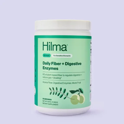 Daily Fiber + Digestive Enzymes Powder