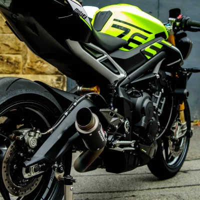 Street Triple 765 R/RS/RX - Moto2 2023 - 2026 Growler Full System
