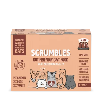 Poultry in Jelly Wet Cat Food Tins