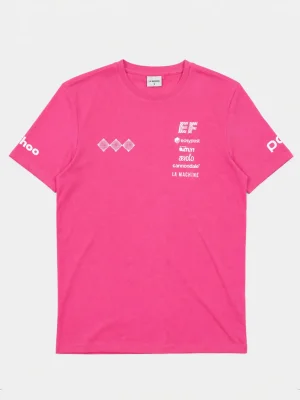 EF Pro Cycling - Official Team T-shirt 2026 - Pink