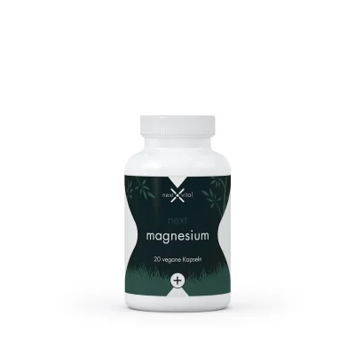 next magnesium mini, 20 vegane Kapseln - Probiergröße
