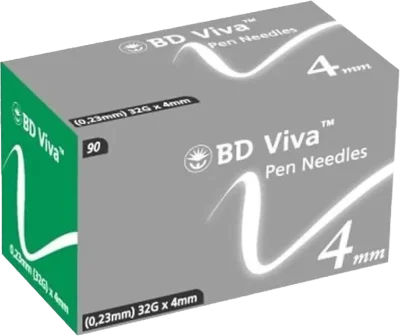 BD Viva 4mm Pen Needles - Pack of 90