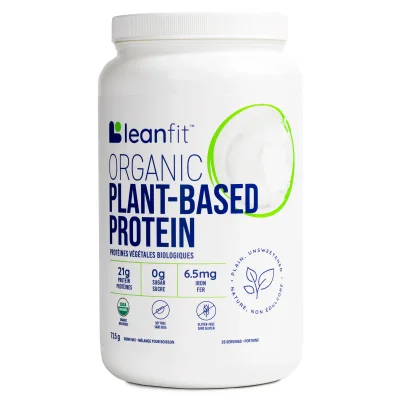 LEANFIT ORGANIC PLANT-BASED PROTEIN™ Plain, Unsweetened 715g