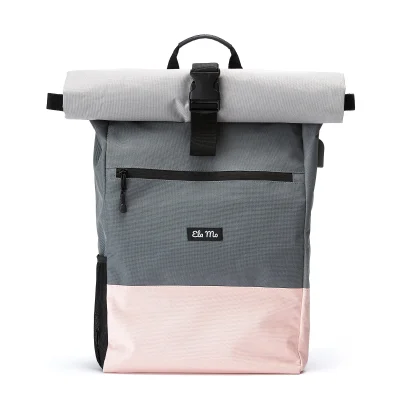 Ela Mo™ Rolltop Rucksack | Rose On Rocks