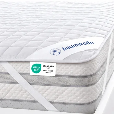 Wasserdichter Matratzenschoner aus Baumwolle