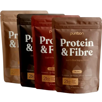Protein & Fibre 4-Flavour Multipack (4x Bags)