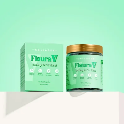 Flaura V - Gut Repair and Debloat - 112 capsules