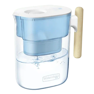 Waterdrop Chubby Water Filter Jugs and Cartridges with 1×90 Days Filter