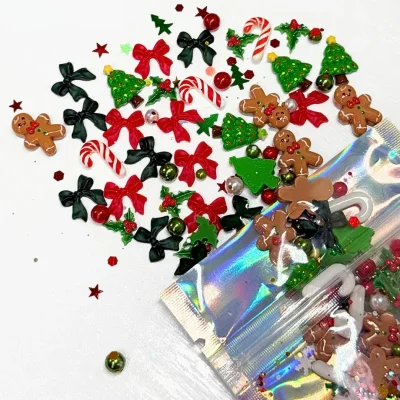 Christmas Charms & Glitter Set