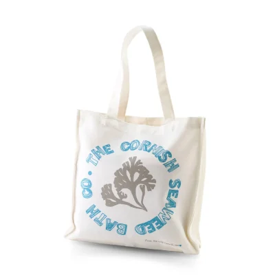 Printed Canvas Tote Bag