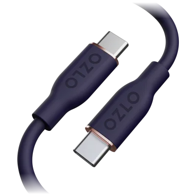 Ozlo USB-C to C Silicone Charging Cable