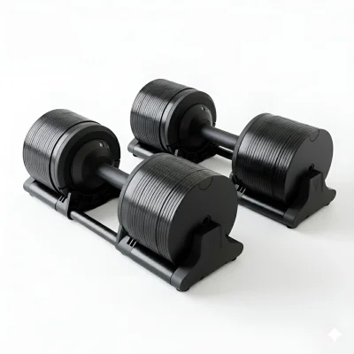 Adjustable Dumbbells 24/32/40kg Pair with 1kg Increments new design