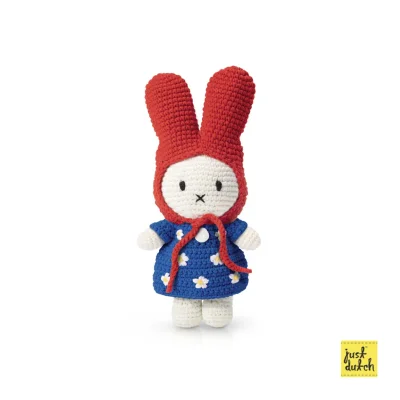 Miffy in Little Flower Dress Crochet Doll