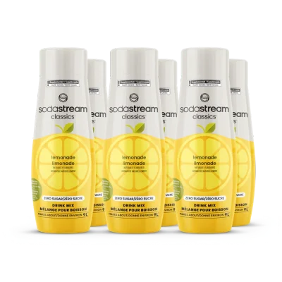 Lemonade Zero Sugar Drink Mix 440ml 6-Pack