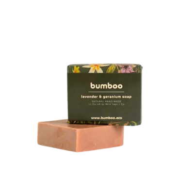 geranium & lavender handmade soap 100g