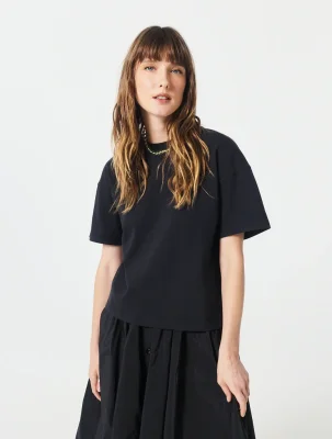 Le tee-shirt Everyday Willie® Heavy jersey bio-recyclé Noir Black Coffee
