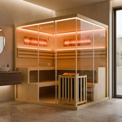 Indoor Sauna Vantaa 200 - Salzstein
