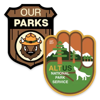 AltNPS & Our Parks Bumper Sticker Pack